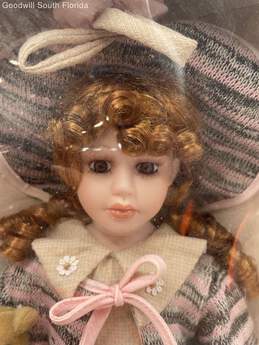 Debbie Visconti Limited Edition Of Fine Porcelain Blonde Hair Standing Girl Doll alternative image