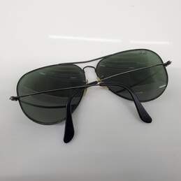 Vintage Bausch & Lomb Ray-Ban Black Aviator Sunglasses alternative image