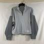 Women's Grey Under Armour Loose Fit 1/4-Zip Pullover, Sz. S image number 1