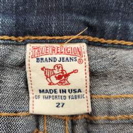 True Religion Women Blue Denim Jeans Sz 27 alternative image