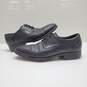 MEN'S ECCO BLACK LEATHER DERBY STYLE SHOES SIZE 8 image number 1