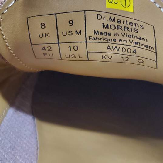 Dr. Martens Unisex Morris Brown Leather Oxfords Size 9 M / 10 W image number 7