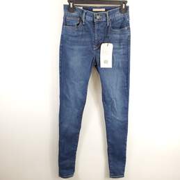 Levi's Women Blue Skinny Jeans Sz 27 NWT
