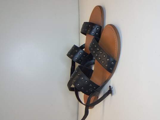 Vince Camuto Women's Black Rickita Studded Leather Sandals Sz11 image number 3