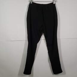 Womens Flat Front Belt Loops Slash Pockets Straight Leg Dress Pants Size Small alternative image