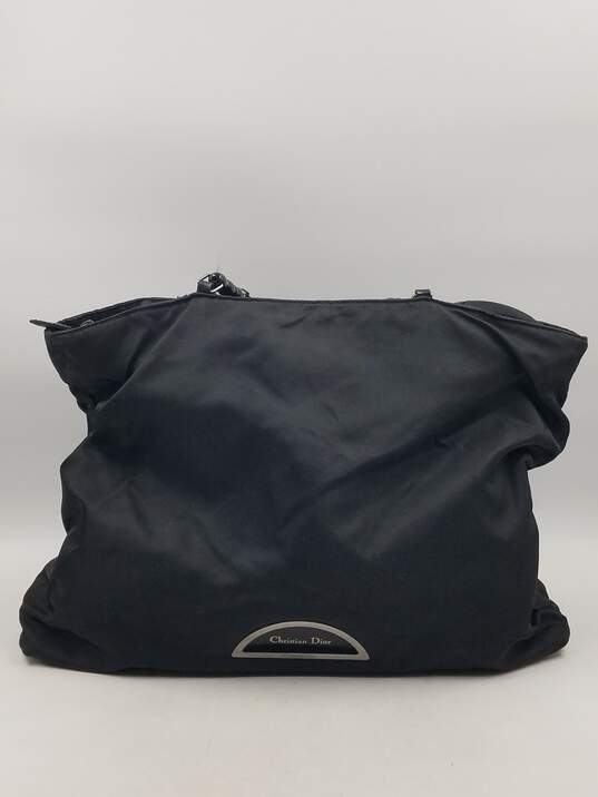 Authentic DIOR Black Nylon Tote Bag image number 1