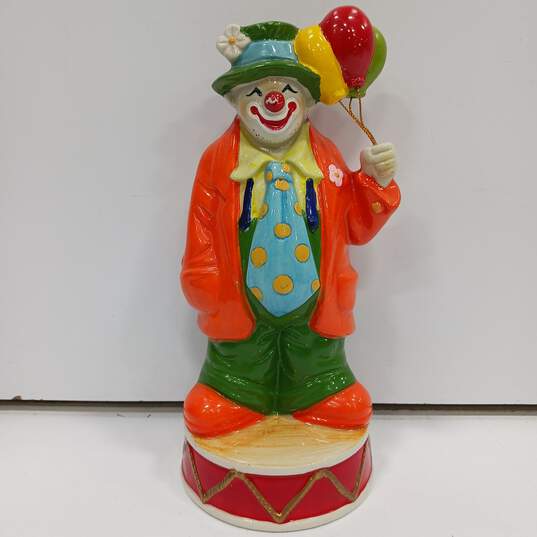 Vintage Enesco Clown Balloons Music Box image number 1