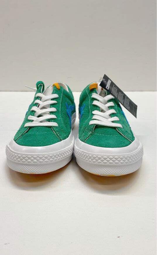 Converse x Golf Le Fleur One Star Sneakers Green 8.5 image number 3