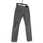 NWT Mens Gray Denim Medium Wash 5-Pocket Design Skinny Leg Jeans Size 31x34 image number 2