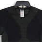 Womens Black Crew Neck Short Sleeve Crew Neck Activewear T-Shirt Size Medium image number 3