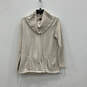 Womens Beige Long Sleeve Cowl Neck Knitted Pullover Sweater Size Medium image number 1