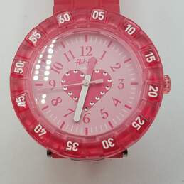 Flik Flak Open Heart FCSP065 Girls' Quartz Pink Wristwatch alternative image