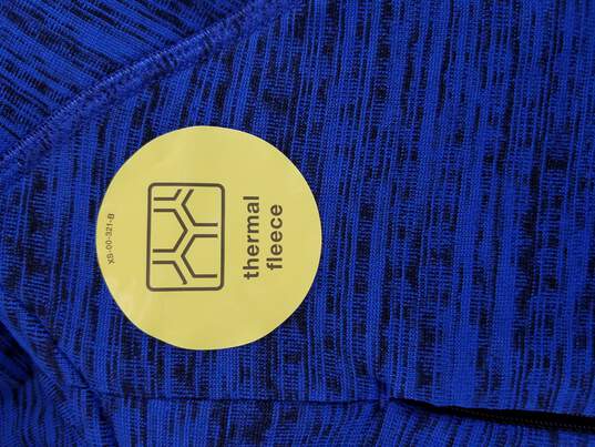 Xersion Men Blue Fleece Athletic Sweater M image number 6
