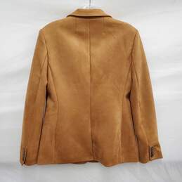 Tahari WM's Bronze Faux Suede Blazer Jacket Size 4 alternative image