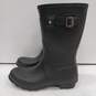 Hunter Women's Black MId Calf Rain Boots Size 6 image number 1