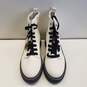 Madden NYC Nappa White Lace Up Boots Shoes Women's Size 9 M image number 6