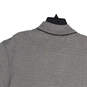 NWT Mens Check Gray Spread Collar Short Sleeve Polo Shirt Size X-large image number 4