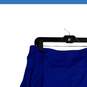 Tommy Bahama Womens Blue Pleated Side Zip Short A-Line Skirt Size Large image number 4