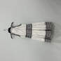 Womens White Sleeveless Square Neck Regular Fit Back Zip Maxi Dress Size 6P image number 1