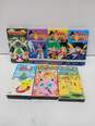 VHS Tapes Pokemon & Dragon Ball Z Shows Assorted 7pc Lot image number 1