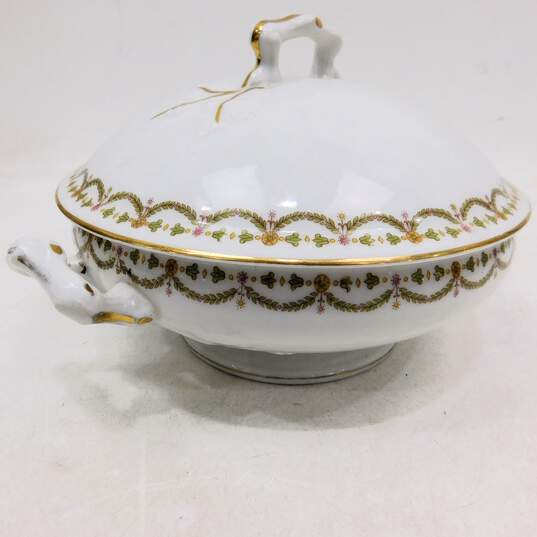 PL Limoges France M. Redon Soup Tureen & Small Dishes image number 3