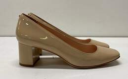 Kate Spade Kylah Beige Patent Leather Pump Heels Women's Size 7