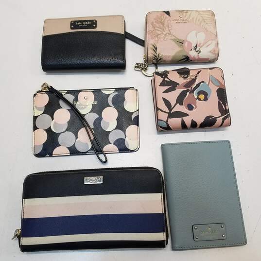 Buy the Kate Spade Assorted Bundle Set Of 6 Multi Leather Wallets
