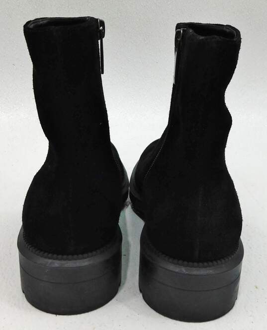 Aquatalia Black Suede Ankle Boot Women's Size 8 image number 5