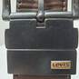 Brown/Black Leather Levi's Belt image number 2