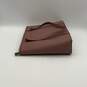 Michael Kors Womens Blush Pink Leather Zipper Bottom Studs Tote Bag Purse image number 3