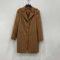 Lauren Ralph Lauren Womens Brown Long Sleeve Button Front Overcoat Size 16 image number 1