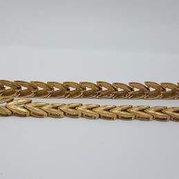 AE Solid 14k Gold Fishtail 20" Chain Necklace 37.4g alternative image