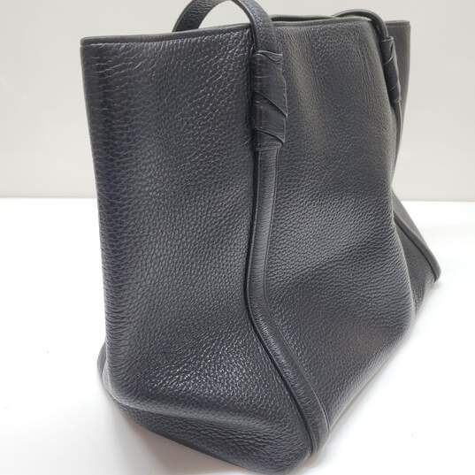 Kate Spade Black Leather Tote Bag image number 5