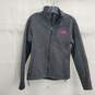 The North Face Women's Apex Bionic Pink Ribbon Gray Full Zip Jacket Size Small image number 1