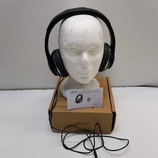 AUSDOM F01 - Full Size Over Ear Stereo Headphones IOB image number 1