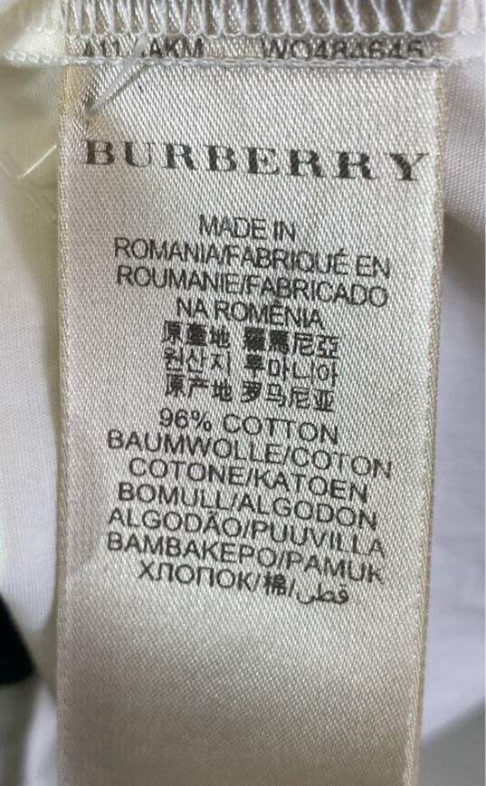 Burberry White Blouse - Size 6 image number 4