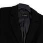 Womens Black Long Sleeve Pockets Notch Lapel One Button Blazer Size 8P image number 2
