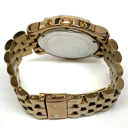 Designer Michael Kors MK-5983 Rhinestones Analog Dial Quartz Wristwatch image number 3
