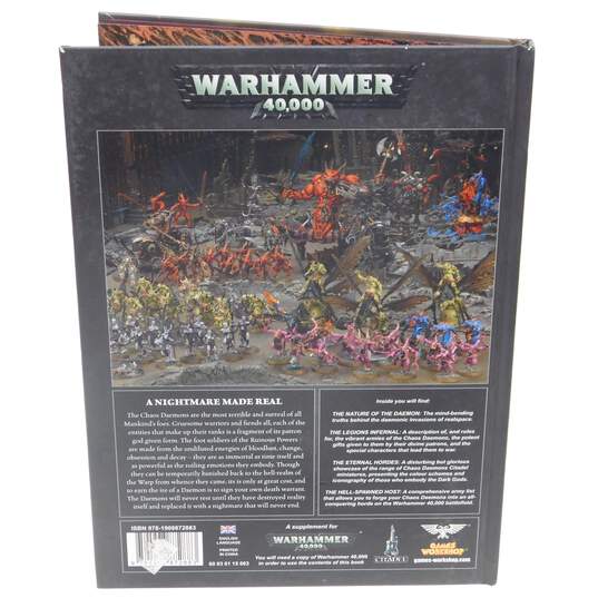 Games Workshop Warhammer 40,000 Codex Chaos Daemons Hardback image number 3