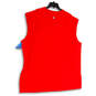 NWT Mens Red Crew Neck Sleeveless Pullover Activewear Tank Top Size XXL image number 2