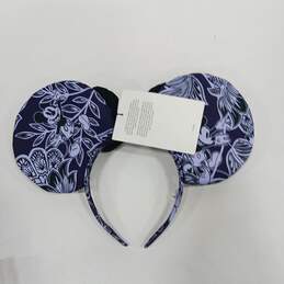 Disney Vera Bradley Purple Mickey Mouse Ears Headband W/Tags alternative image