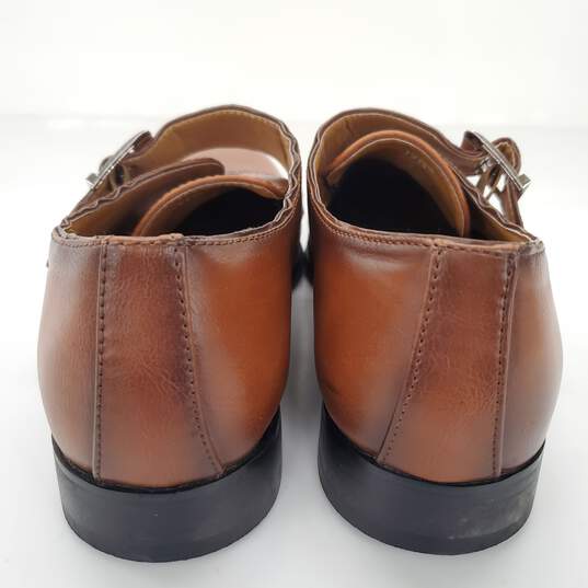 J75 Abel Men's Monk Strap Oxford Dress Shoes Size 8.5 image number 3