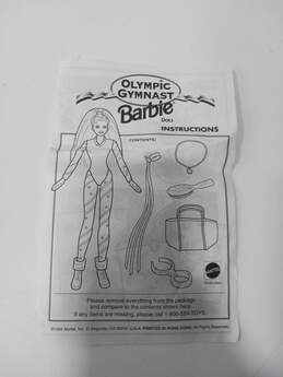 Olympic Gymnast Barbie Doll Playset IOB alternative image