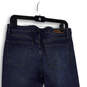 NWT Womens Blue Denim Medium Wash Kontent Mid Rise Cropped Jeans Size 11/12 image number 4
