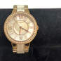Designer Fossil ES3716 Gold-Tone Dial Stainless Steel Analog Wristwatch image number 1
