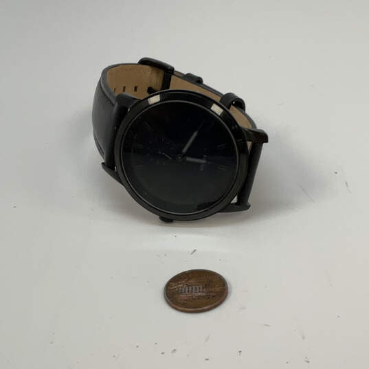 Designer Fossil Black Round Dial Adjustable Strap Analog Wristwatch image number 3