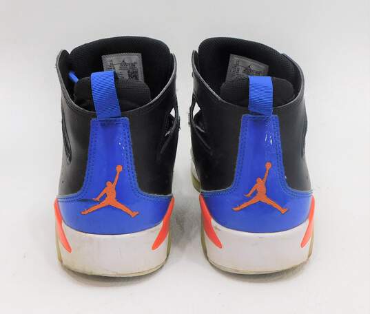 Jordan Flightclub 91 Black Orange Blue Men's Shoe Size 10 image number 3