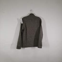 Mens Regular Fit Mock Neck Long Sleeve Pullover Sweater Size Medium alternative image