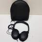 Bose Wired On Ear Black Headphones W/Case Untested image number 1