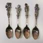 Christmas Carol Spoons Set Of 7 Reed Barton Silver Tone image number 3